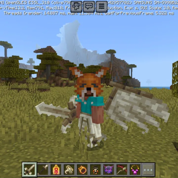 Archaism Trinkets Mod for Minecraft PE