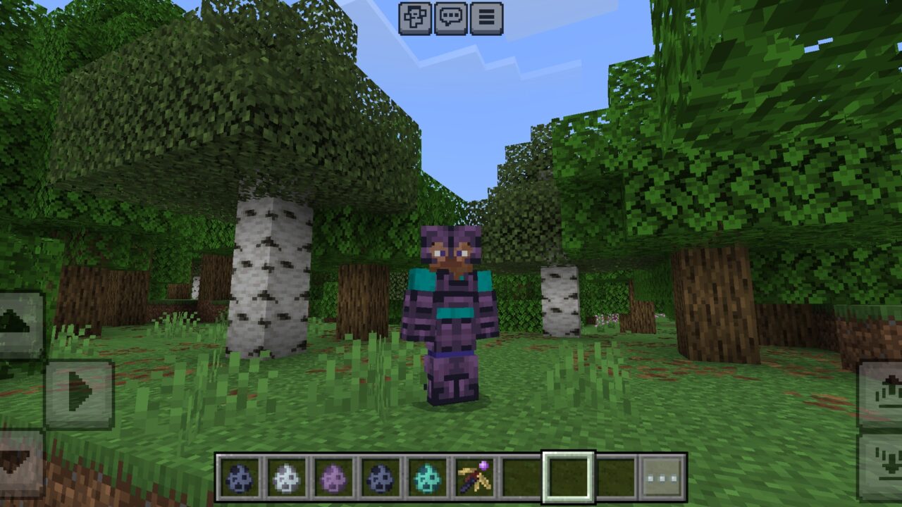 Armor from Endless Void Mod for Minecraft PE