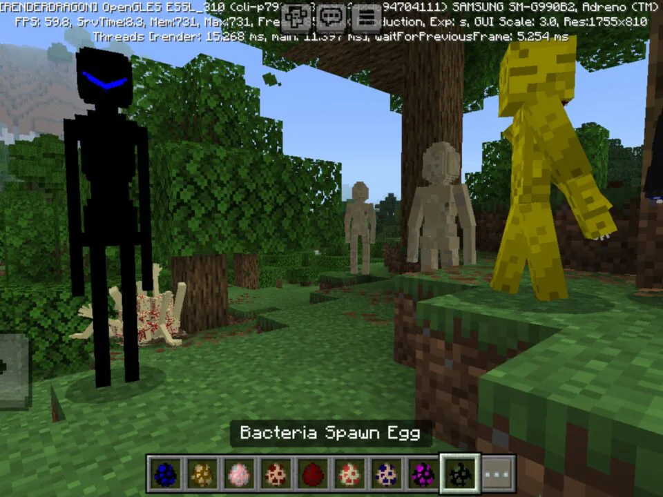 Backrooms Mobs Mod for Minecraft PE
