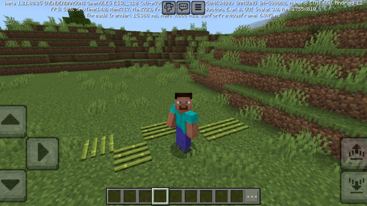 Bamboo from Path Blocks Mod for Minecraft PE