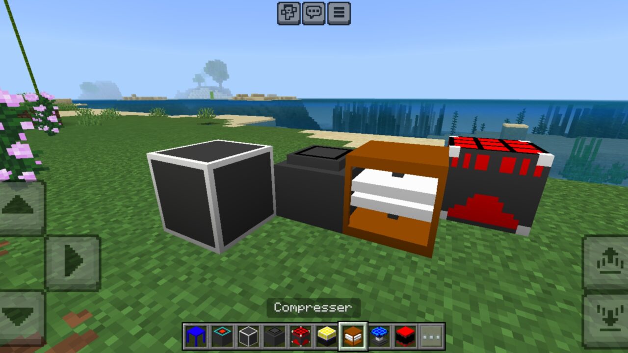 Blocks from Project Spark Mod for Minecraft PE