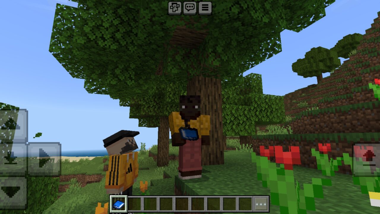 Character from Adidas Adventures Mod for Minecraft PE
