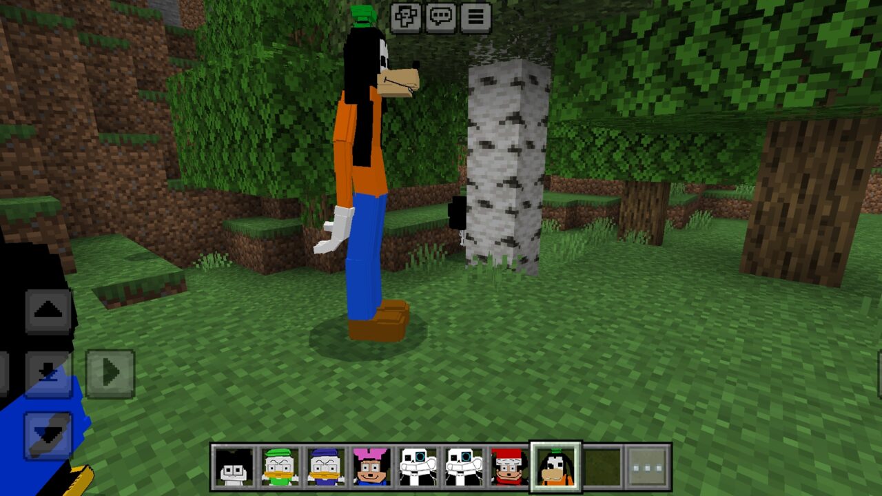 Character from Sr Pelo Mod for Minecraft PE