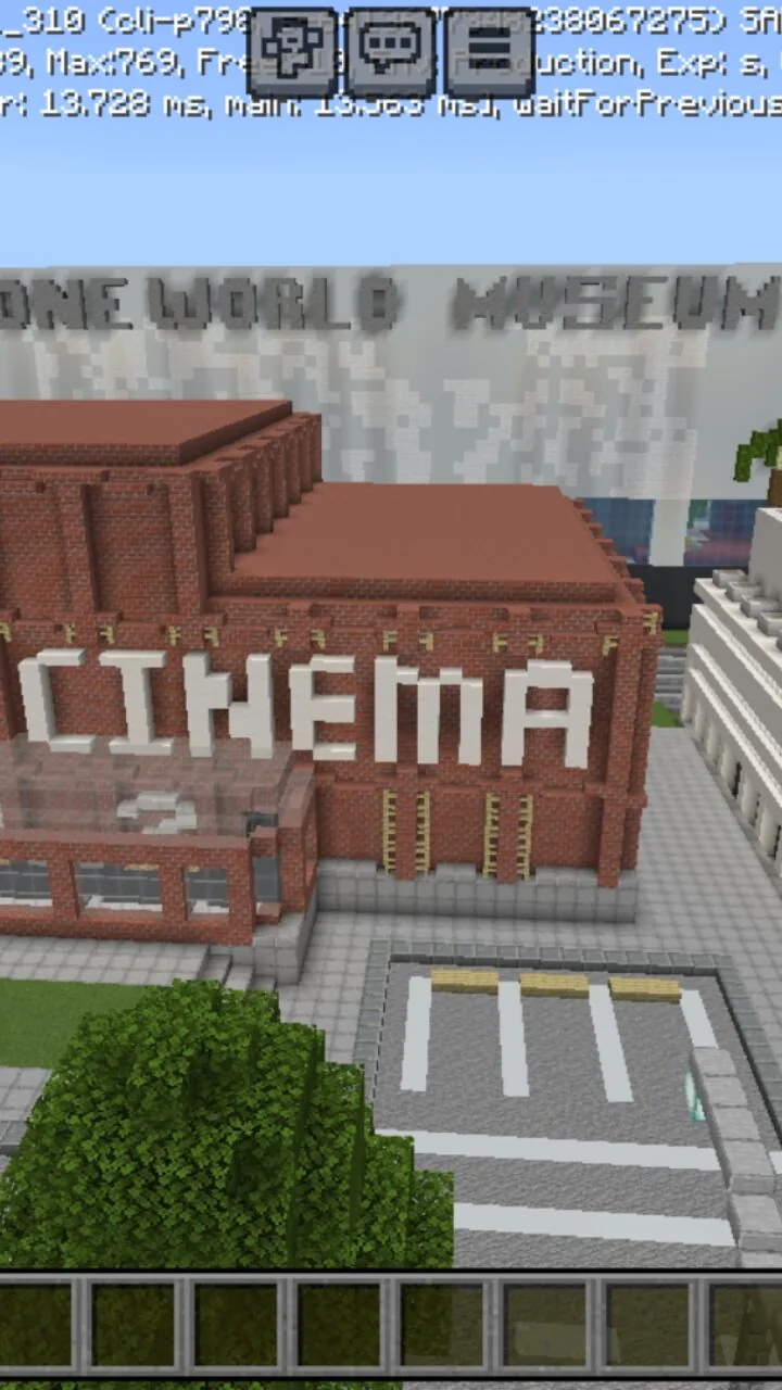 Cinema from Twennywan Map for Minecraft PE