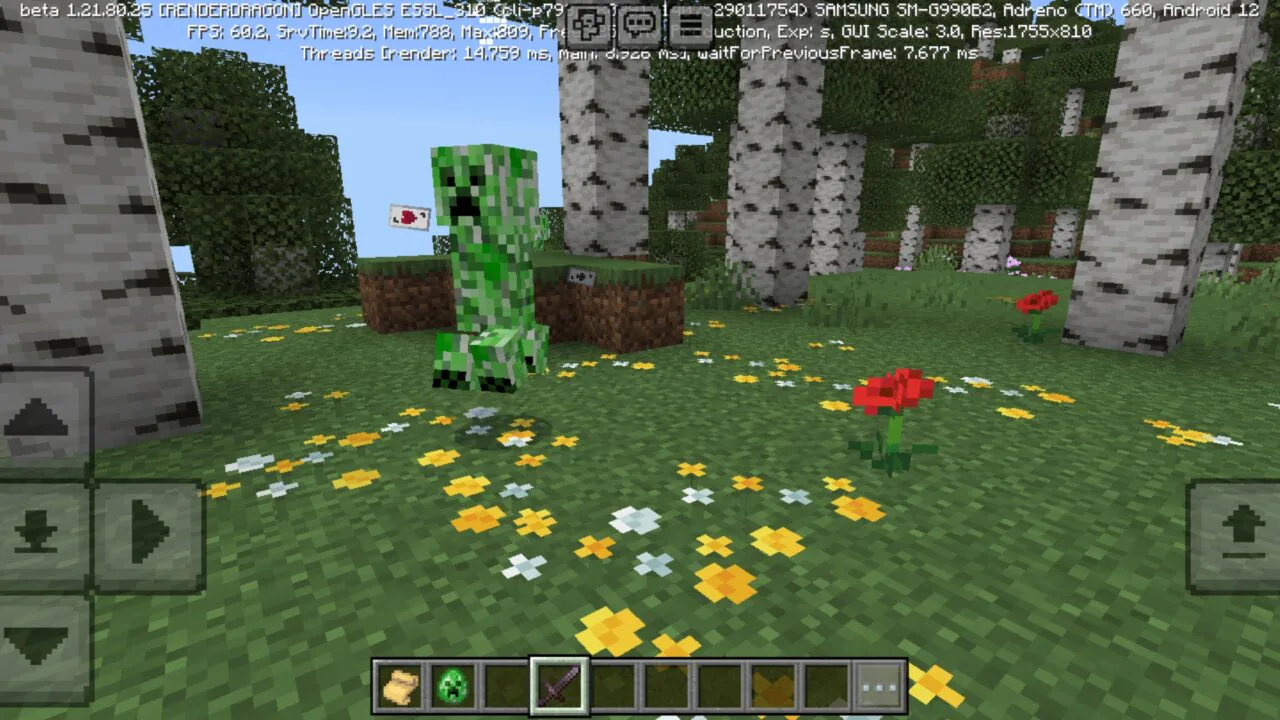 Damage Effects Mod for Minecraft PE