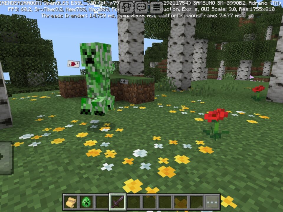 Damage Effects Mod for Minecraft PE