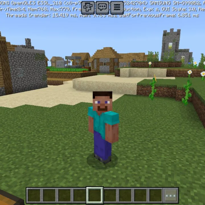 Dont Touch Grass Map for Minecraft PE