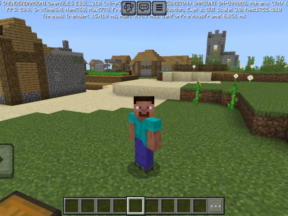 Dont Touch Grass Map for Minecraft PE