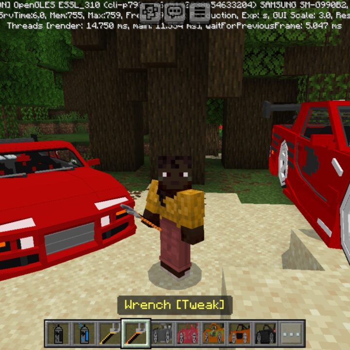 Fast and Furious Mod for Minecraft PE