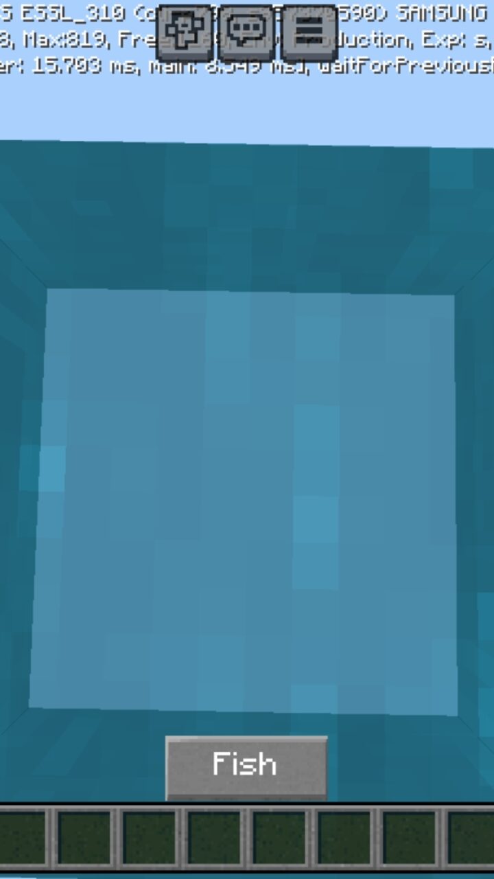 Fish from One Ocean Block Map for Minecraft PE