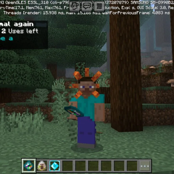 Z-Origins Mod for Minecraft PE