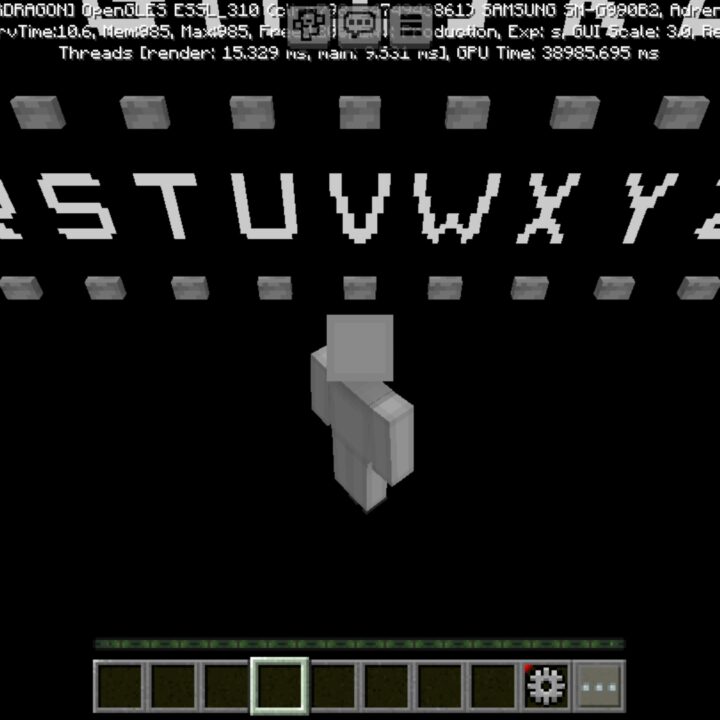 Hangman Map for Minecraft PE