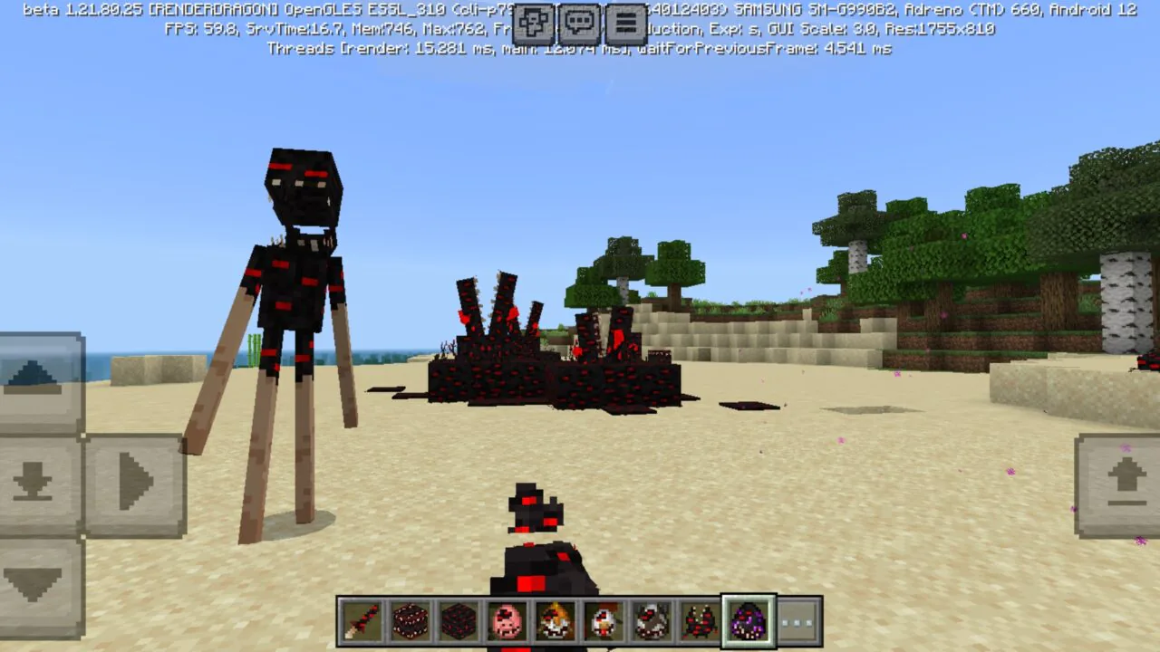 Infection Gaze Gloom Mod for Minecraft PE