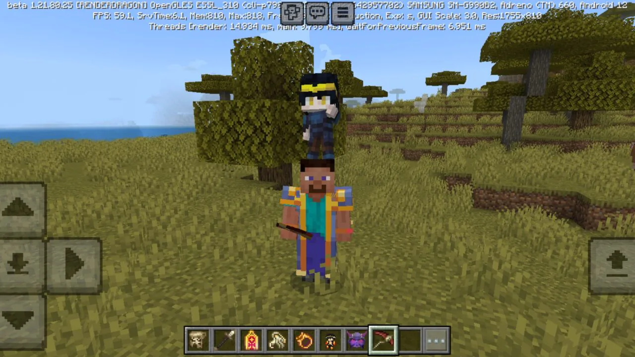 Items from Archaism Trinkets Mod for Minecraft PE