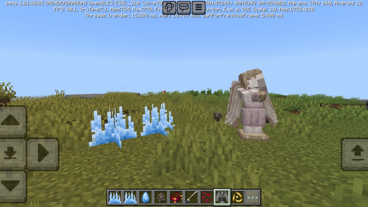 Items from TerraNova Mod for Minecraft PE