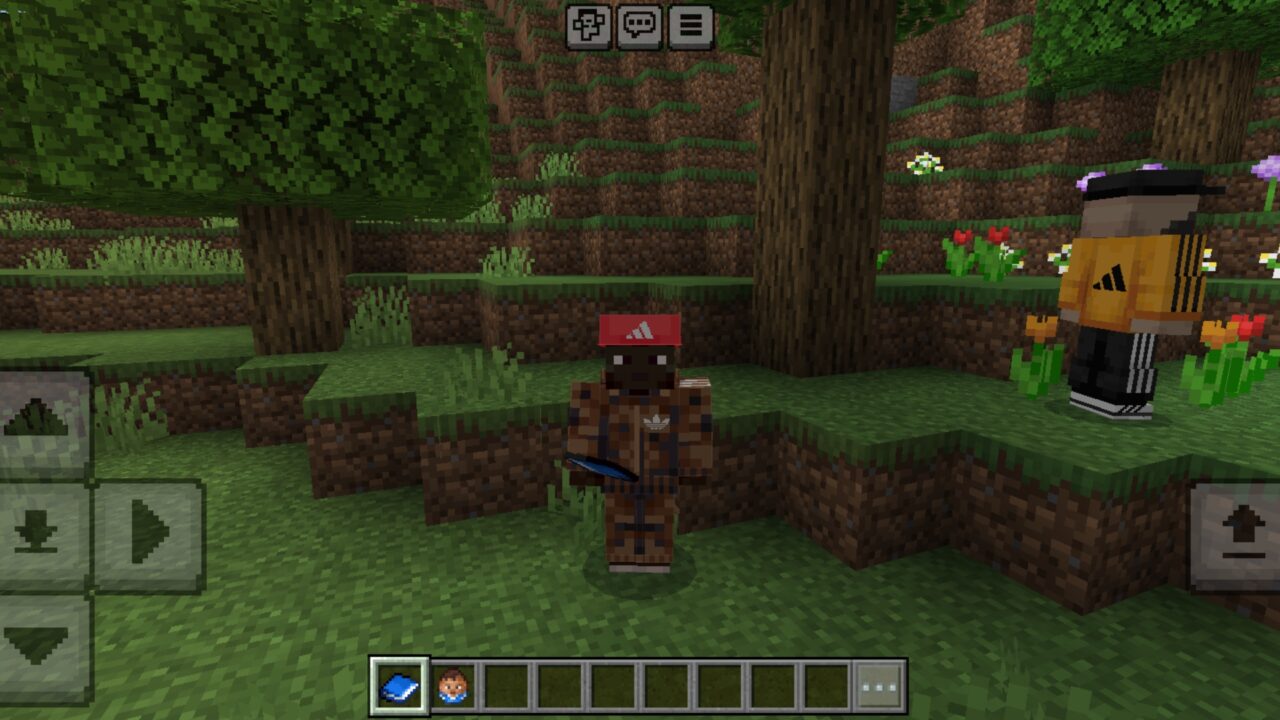 Look from Adidas Adventures Mod for Minecraft PE