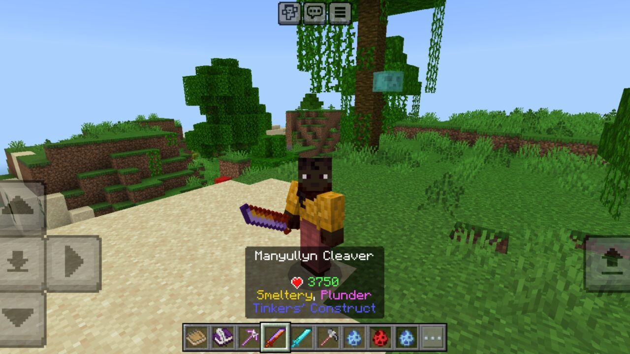 Manyullyn from Tinkers Construct Mod for Minecraft PE
