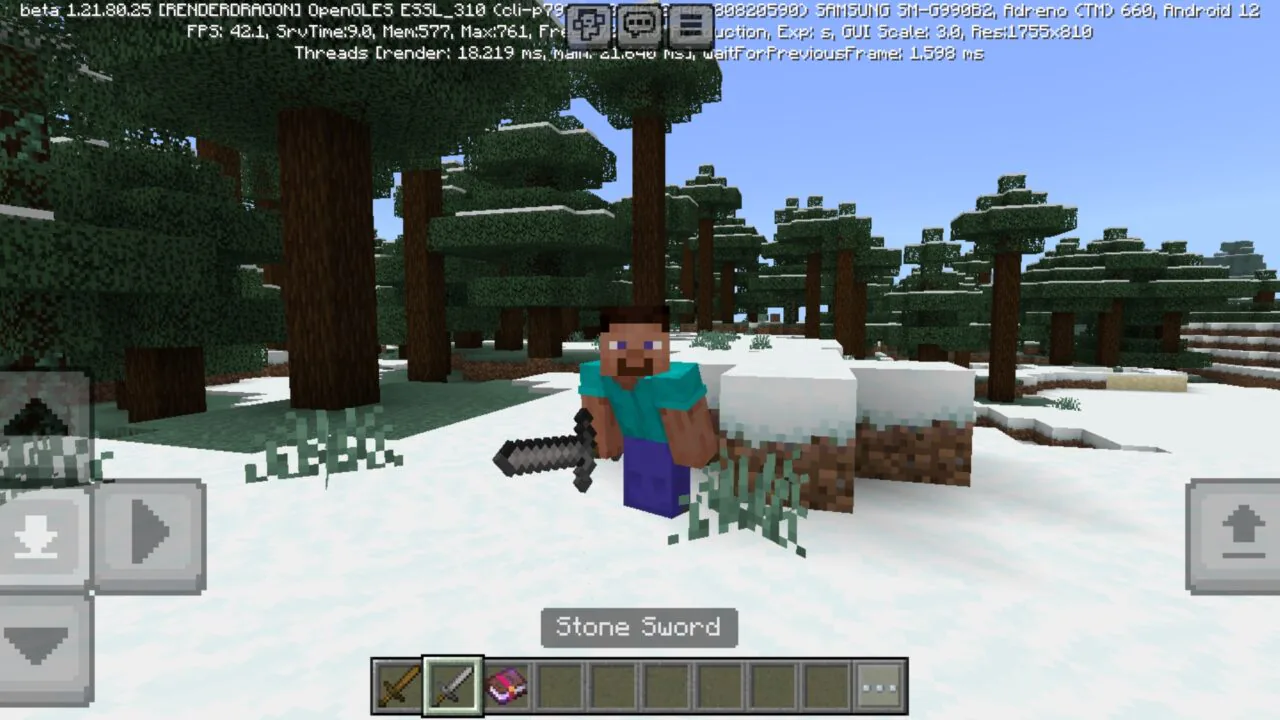 Mending Mod for Minecraft PE