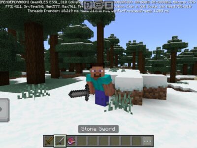 Mending Mod for Minecraft PE