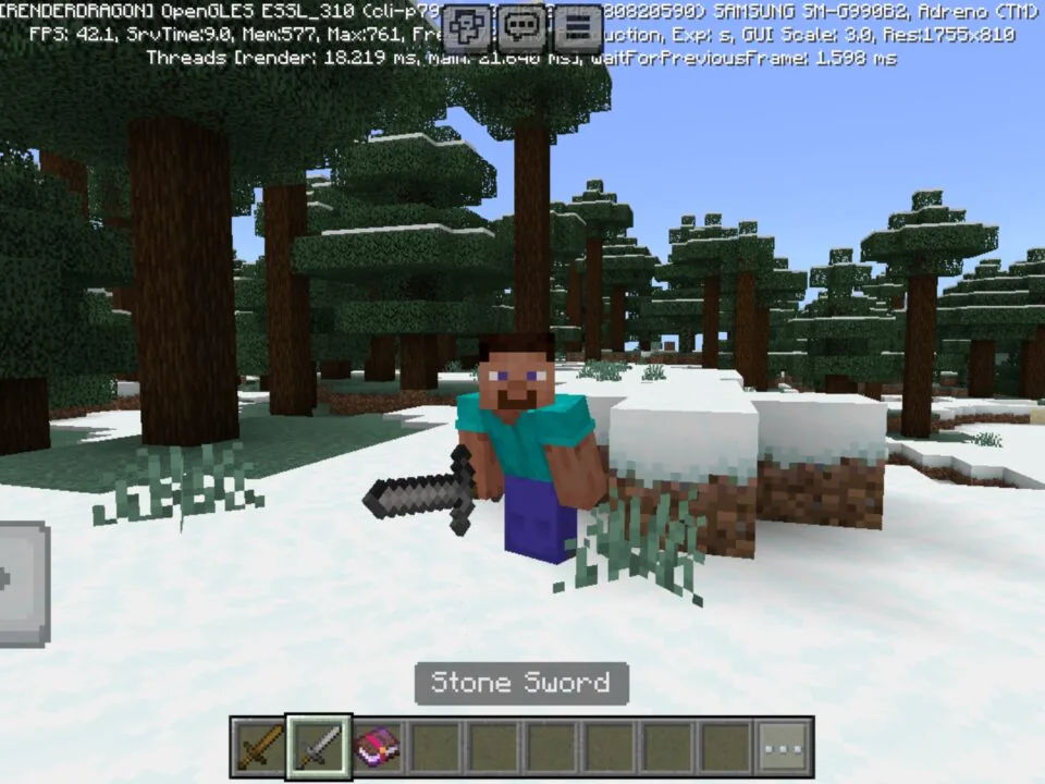 Mending Mod for Minecraft PE