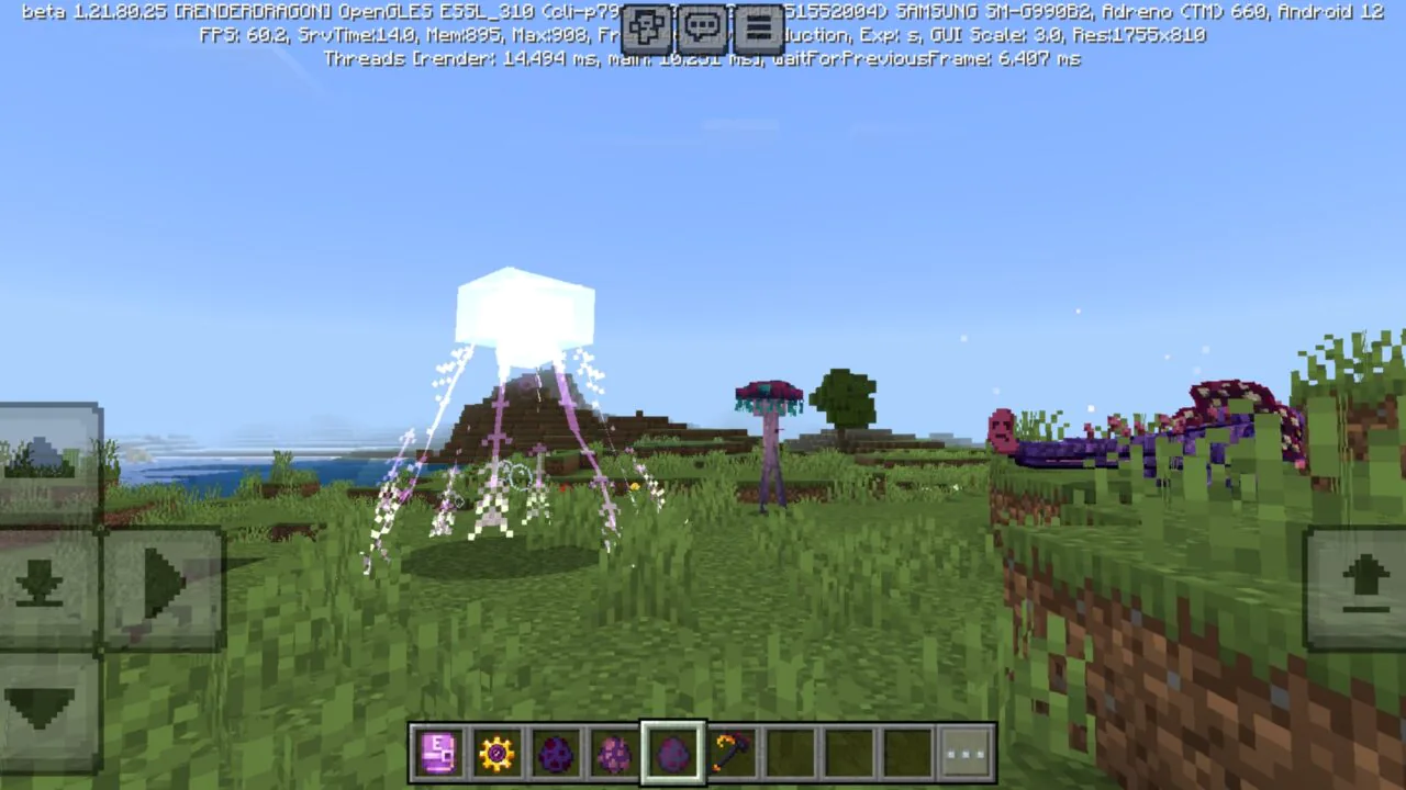 Mobs from New Ender World Mod for Minecraft PE