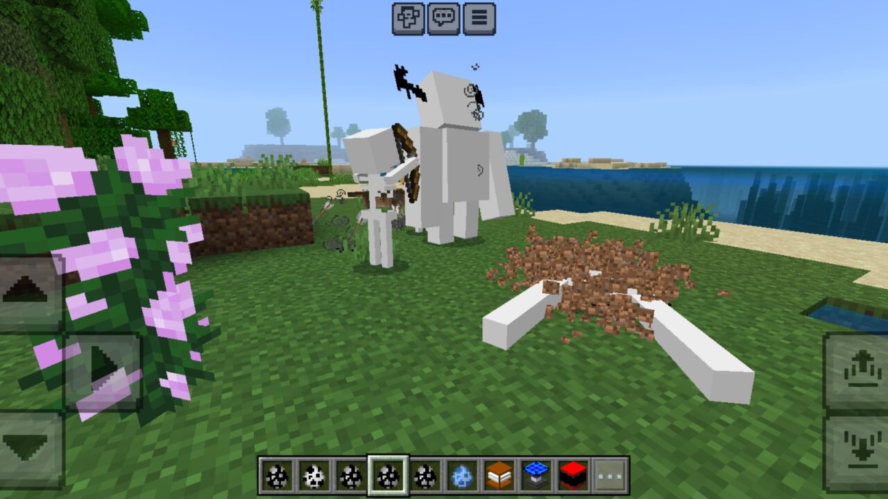 Mobs from Project Spark Mod for Minecraft PE