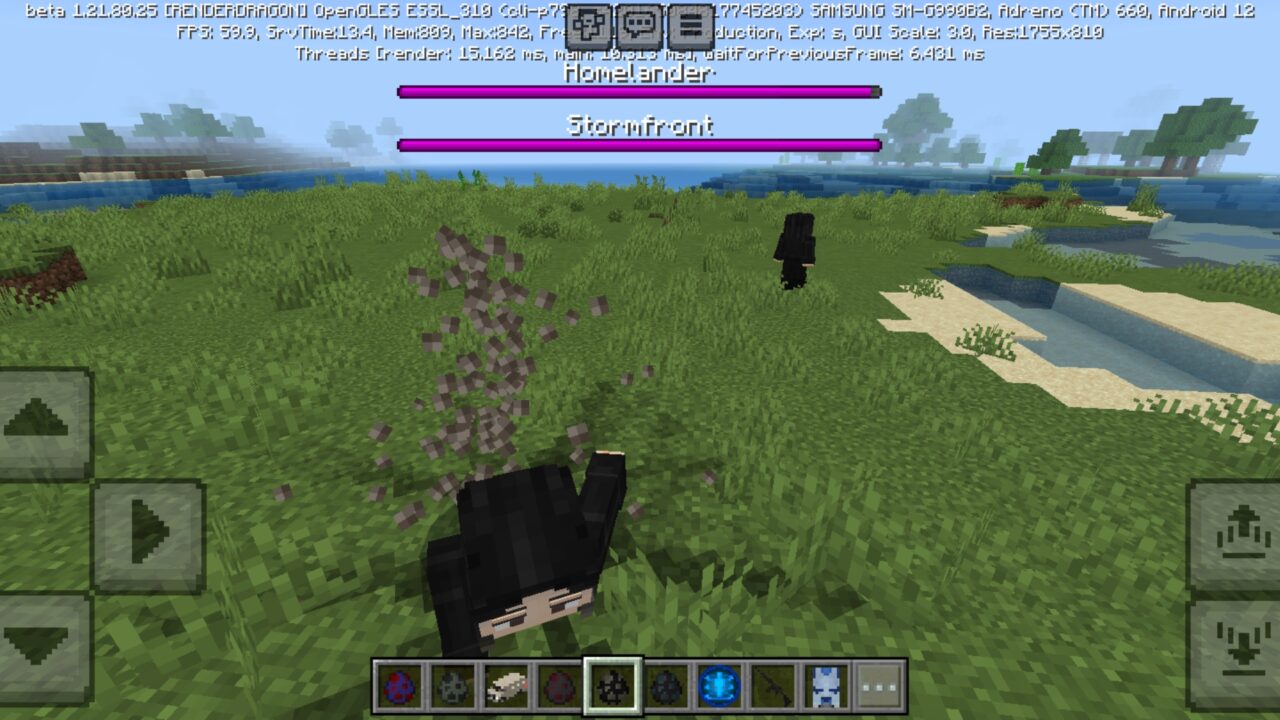 Mobs from The Boys Mod for Minecraft PE