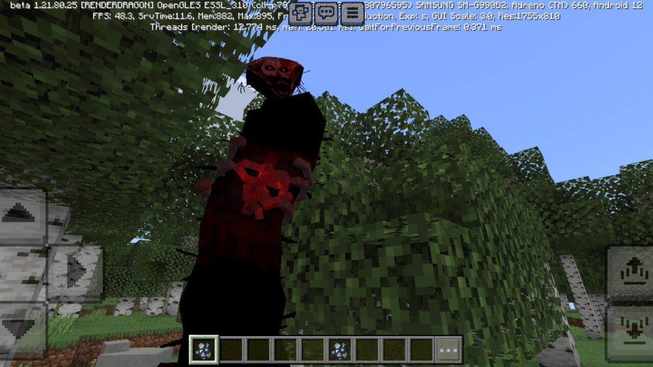 Monster from Boiled One Mod for Minecraft PE