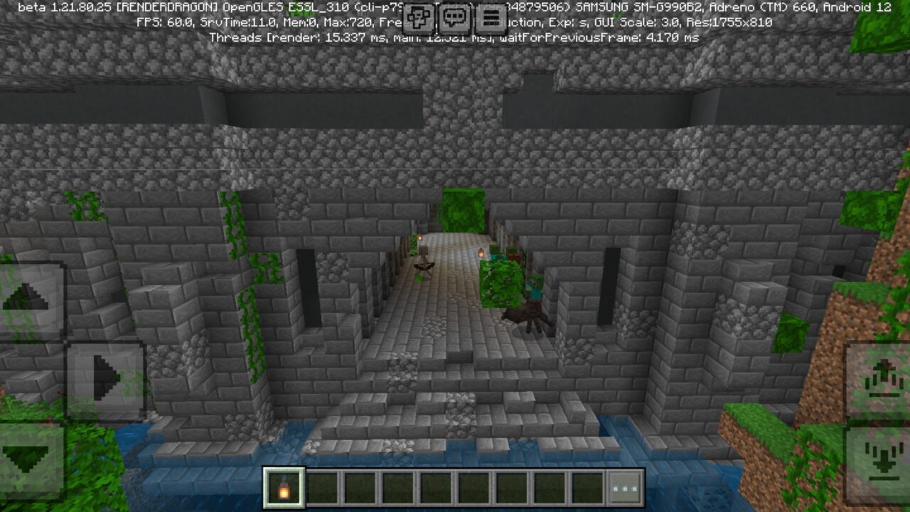 Monsters from Recurrent Comlex Mod for Minecraft PE