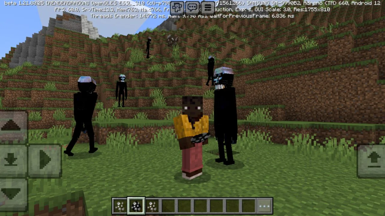 Monsters from Silence Mod for Minecraft PE