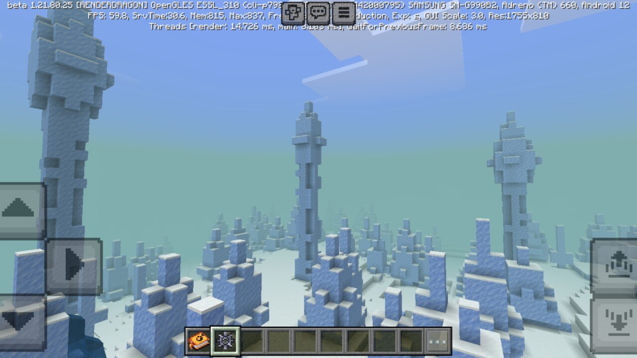 Nature from Immersive Horror Mod for Minecraft PE