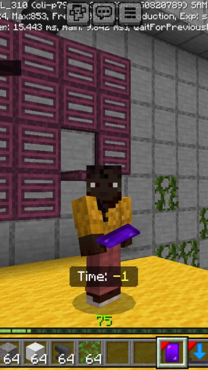 Options from Agg Verse Map for Minecraft PE