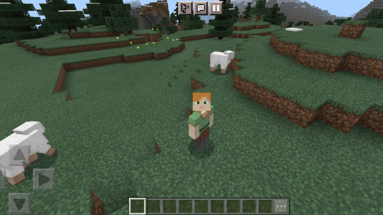 Options from Detailed Animation Mod for Minecraft PE