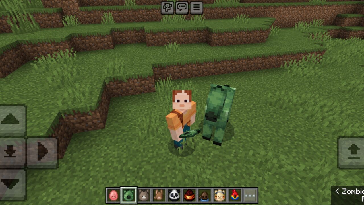 Options from Nearby Mobs Mod for Minecraft PE
