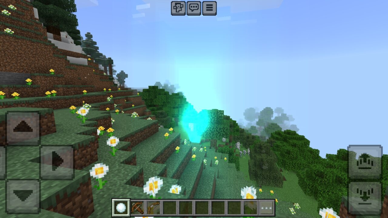 Options from Projectile Trails Texture Pack for Minecraft PE