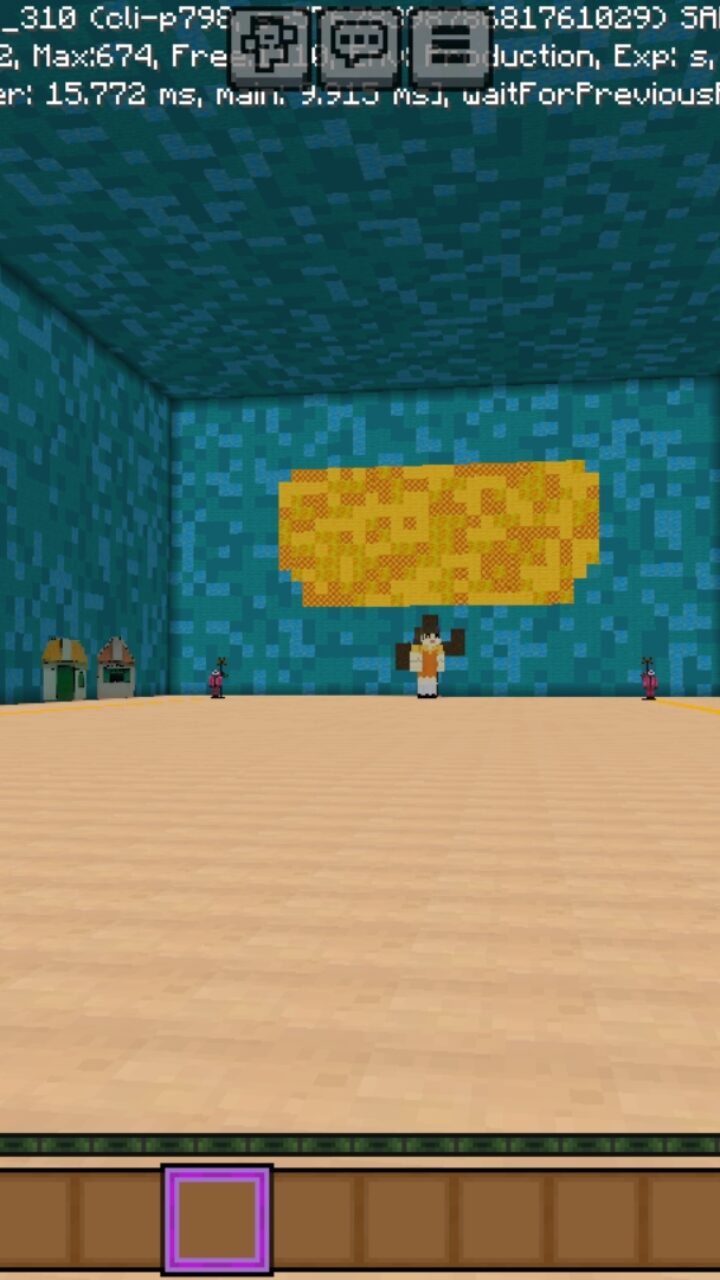 Options from Squid Game 3 Map for Minecraft PE