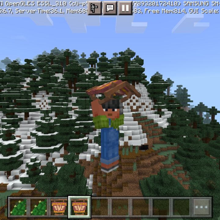 Paraglider Mod for Minecraft PE
