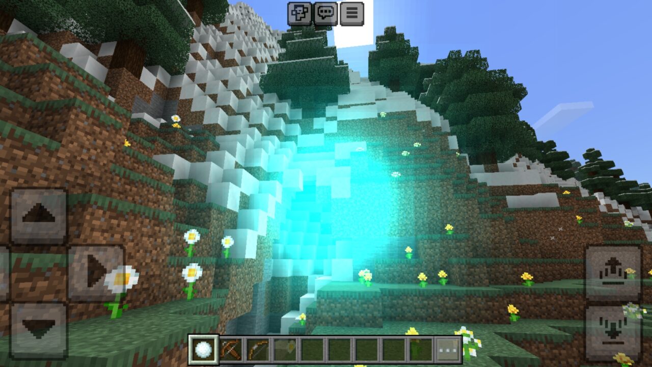 Snowball from Projectile Trails Texture Pack for Minecraft PE