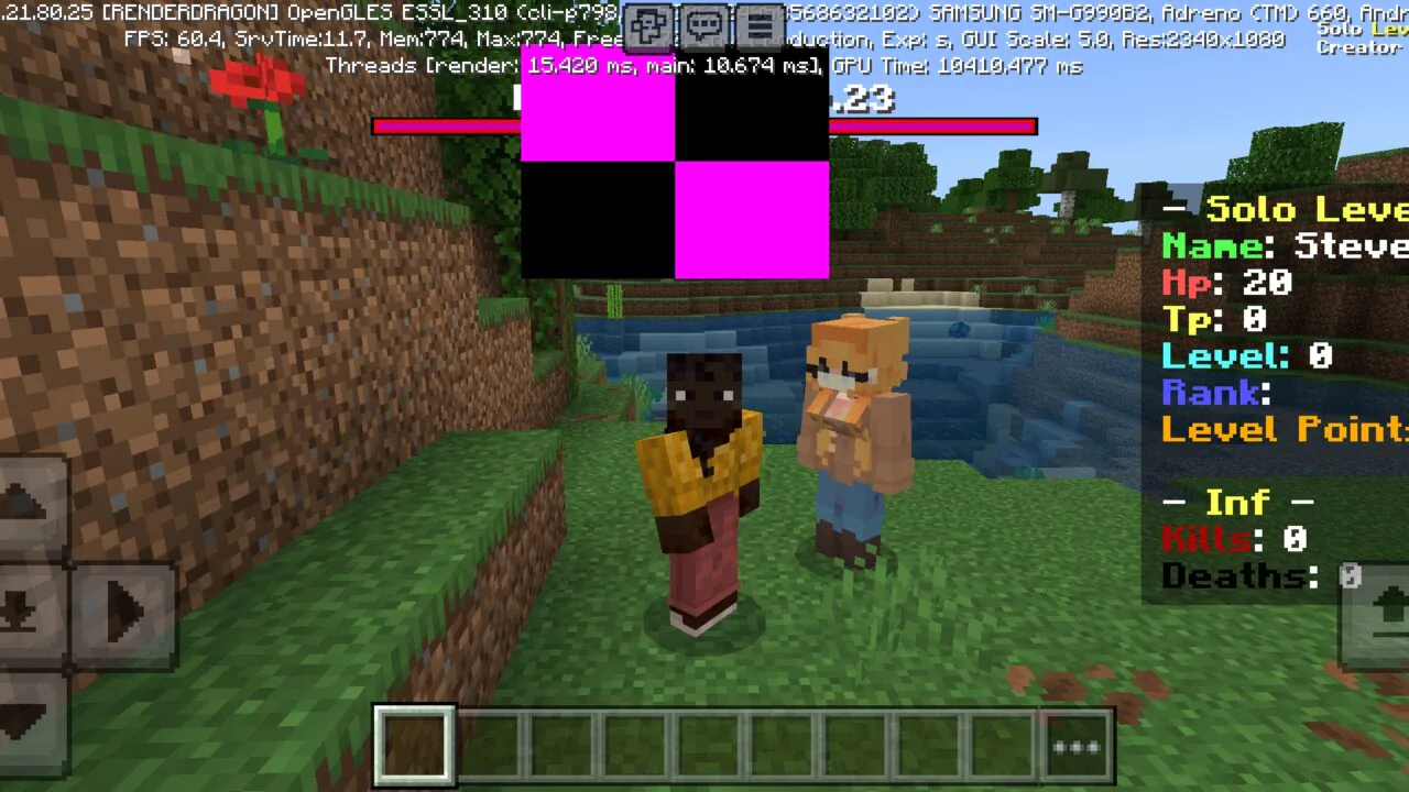 Solo Leveling Mod for Minecraft PE