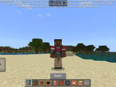 Sophisticangel Backpack Mod for Minecraft PE