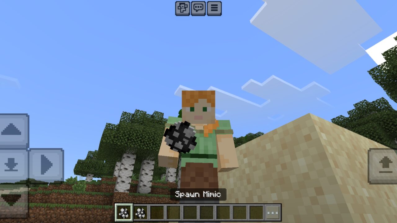 Spawn from Mimic Mod for Minecraft PE