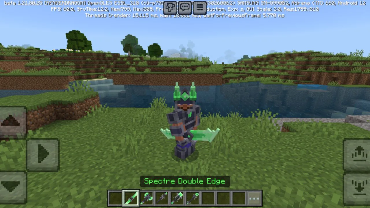 Spectre Bound Equipment Mod for Minecraft PE