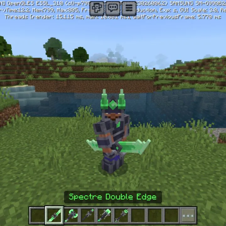 Spectre Bound Equipment Mod for Minecraft PE