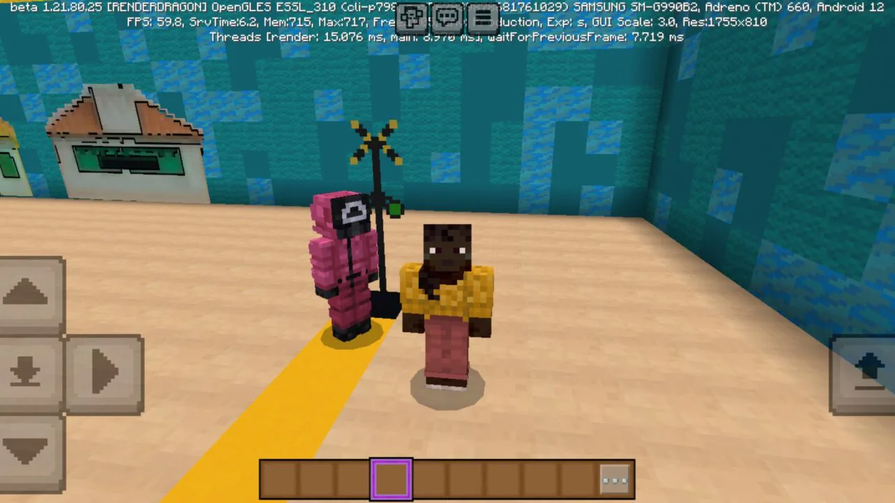 Squid Game 3 Map for Minecraft PE
