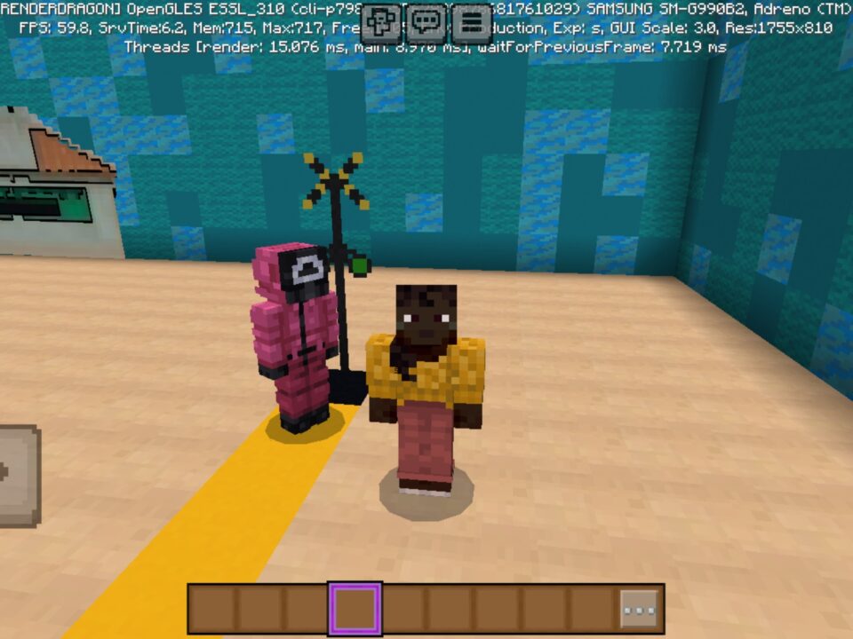 Squid Game 3 Map for Minecraft PE