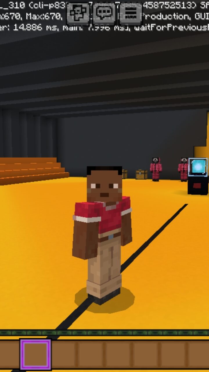 Hide-and-Seek from Squid Game 3 Map for Minecraft PE