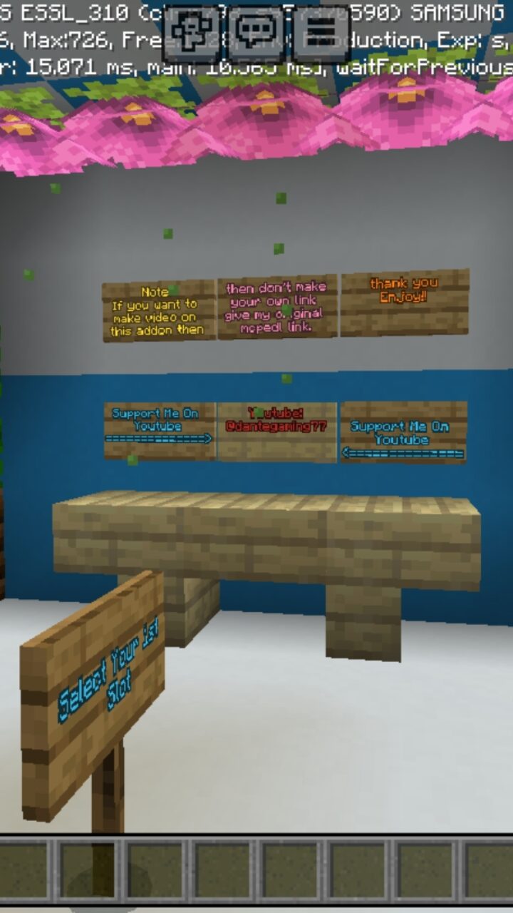 Start from One Ocean Block Map for Minecraft PE