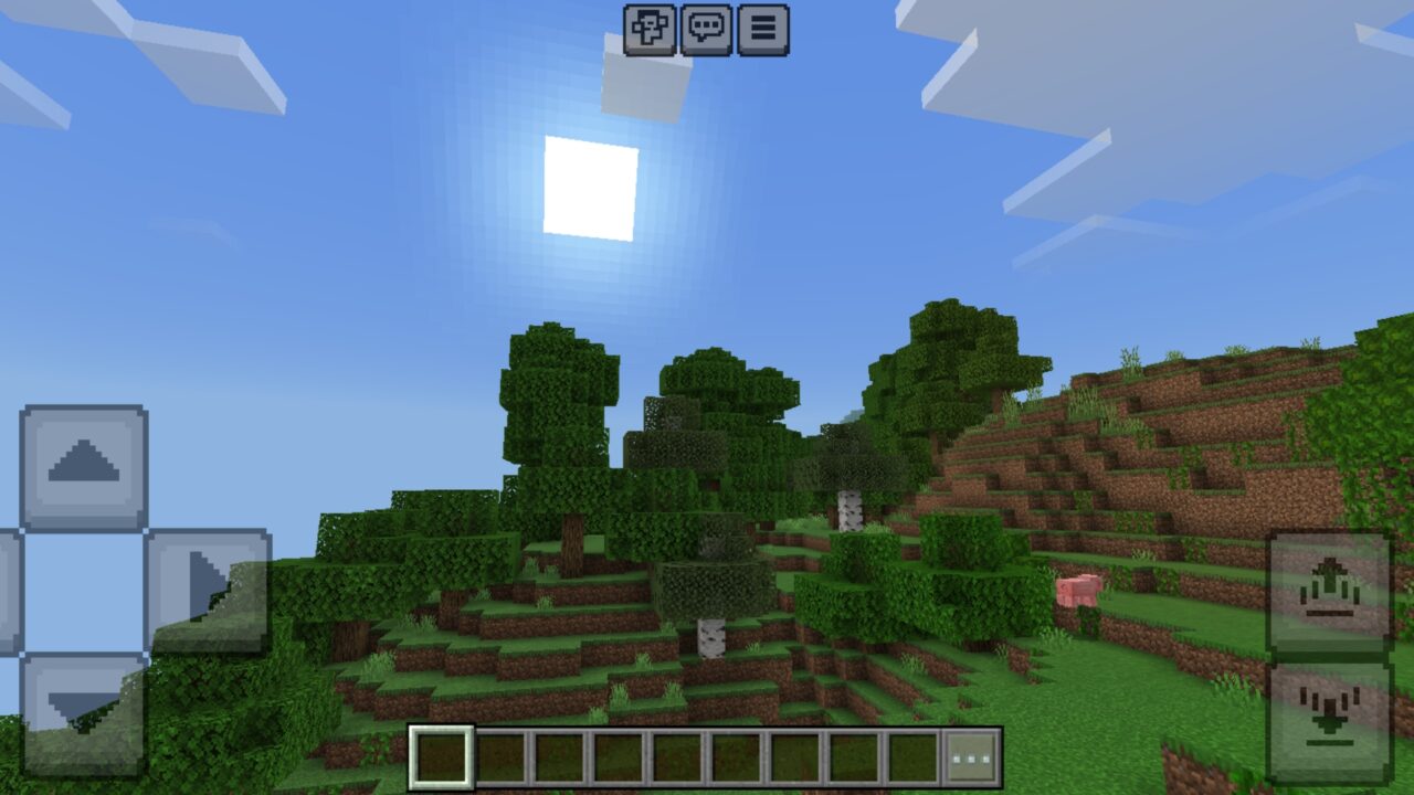 Sun from Agni Shader for Minecraft PE