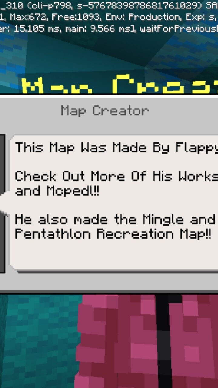 Talk from Squid Game 3 Map for Minecraft PE