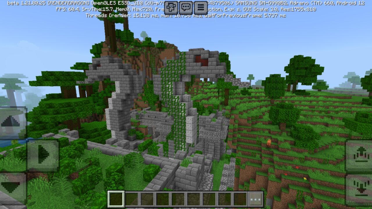 Temple from Recurrent Comlex Mod for Minecraft PE